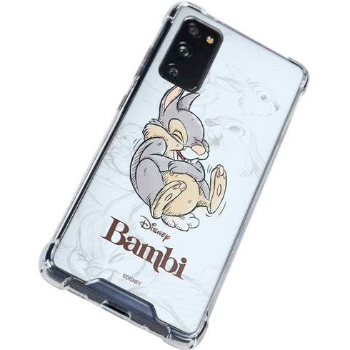 Disney Bambi Thumper Sketched portrait Galaxy S20 FE Clear Case